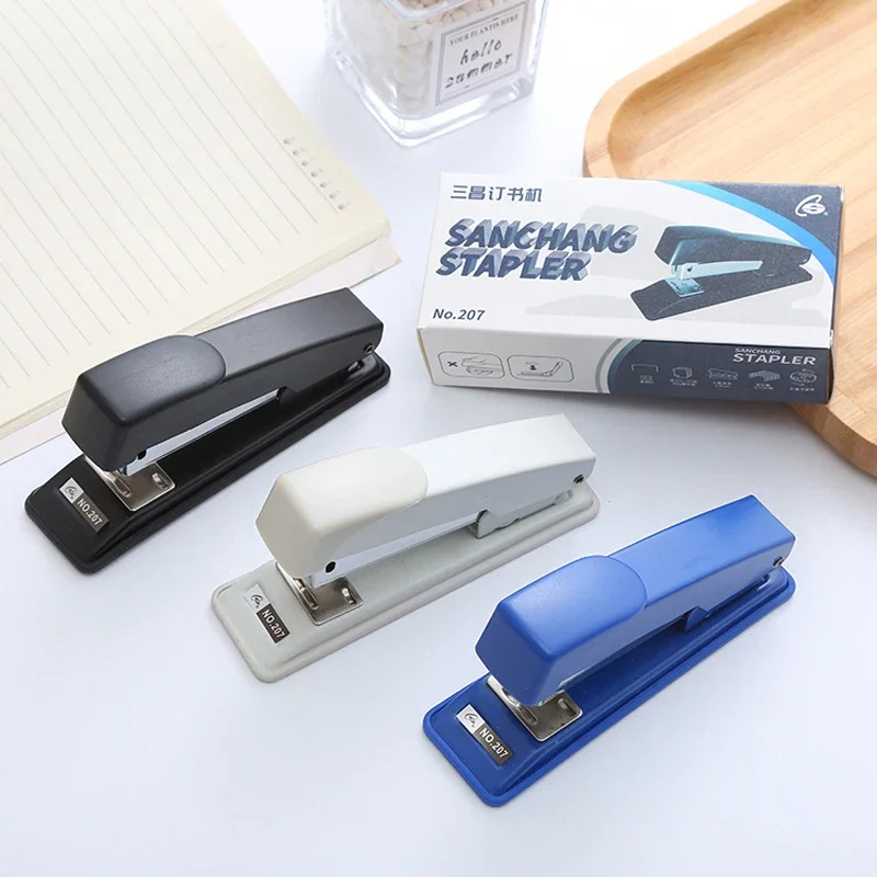 Hand held stapler student office binding machine multi function labor saving durable stapler thickened medium stapler
Hand held stapler student office binding machine multi function labor saving durable stapler thickened medium stapler