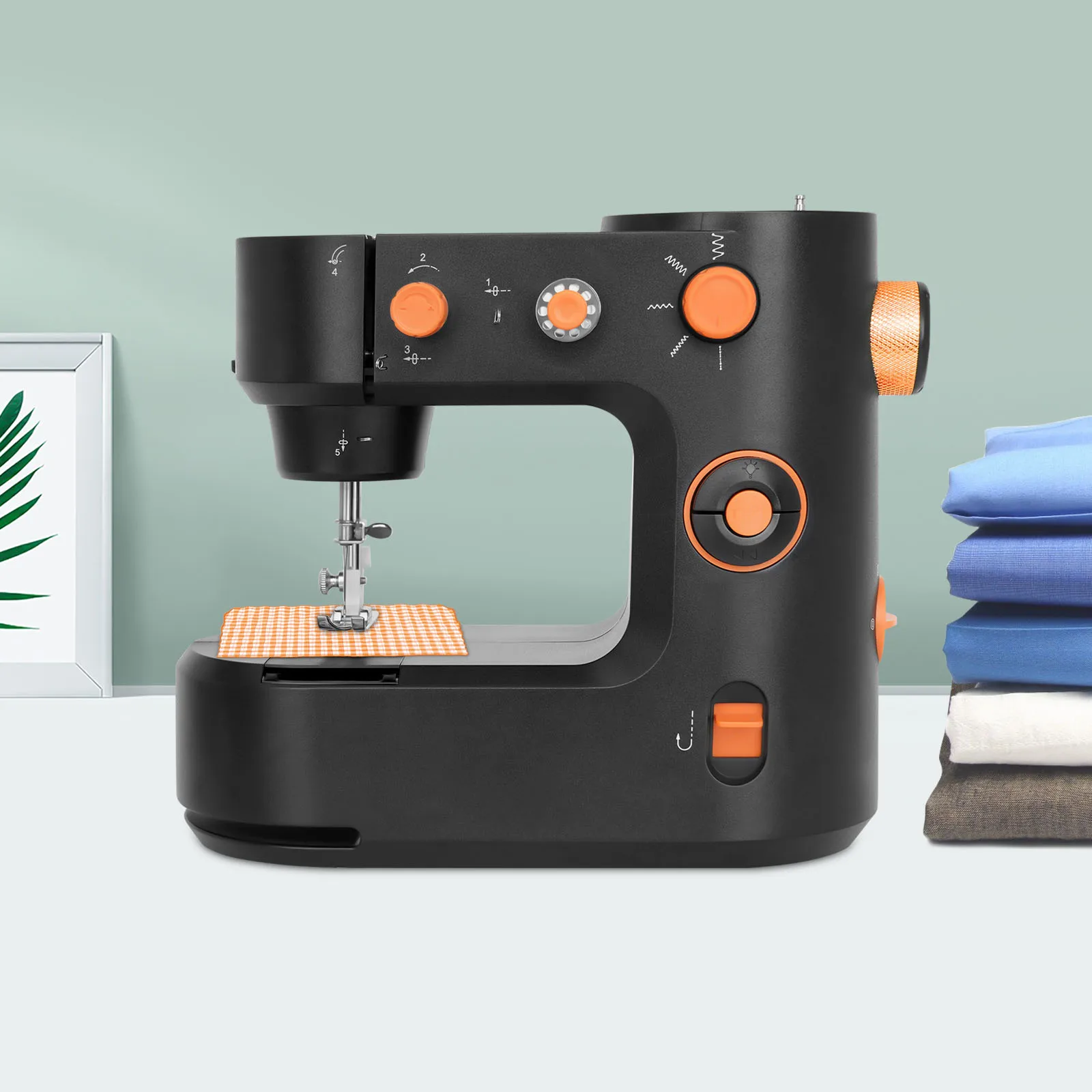 Portable Electric Sewing Machine, Dual-Speed Control, Compact & Lightweight, LED Lighting, Ideal for Beginners, Automatic Thread
Portable Electric Sewing Machine, Dual-Speed Control, Compact & Lightweight, LED Lighting, Ideal for Beginners, Automatic Thread
