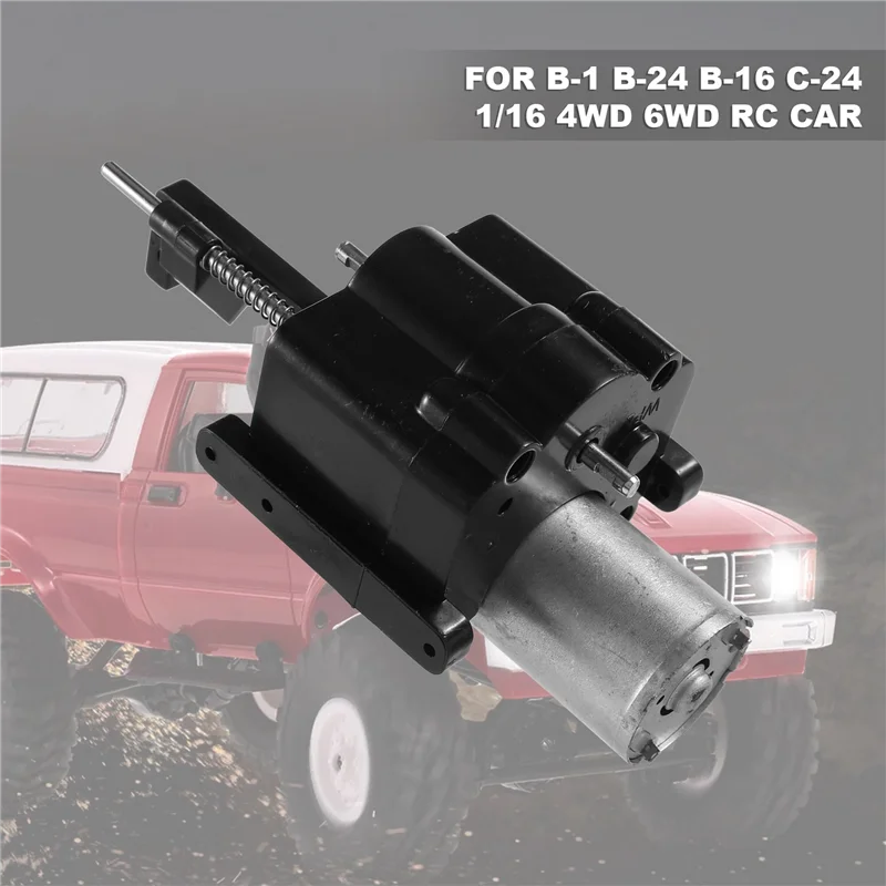 Коробка передач CYGJ-Speed для WPL RC Car B-1 B-24 B-16 C-24 1/16 4WD 6WD RC Car Crawler 10Km/H-30Km/H Детали дистанционного управления и переменный ток
Коробка передач CYGJ-Speed для WPL RC Car B-1 B-24 B-16 C-24 1/16 4WD 6WD RC Car Crawler 10Km/H-30Km/H Детали дистанционного управления и переменный ток