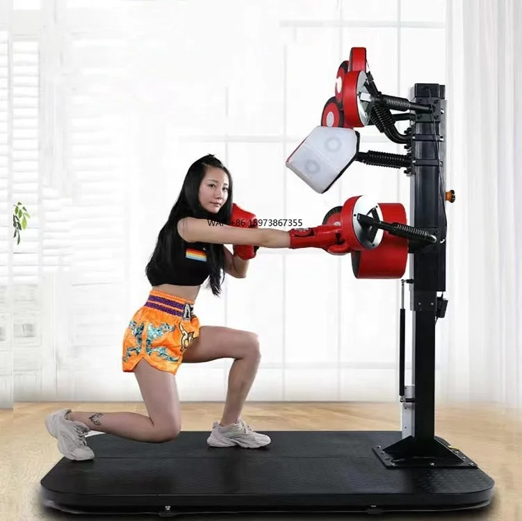 Multi-adjustable air bag foot target boxing training machine vertical stand boxing target multi-point boxing equipment
Multi-adjustable air bag foot target boxing training machine vertical stand boxing target multi-point boxing equipment