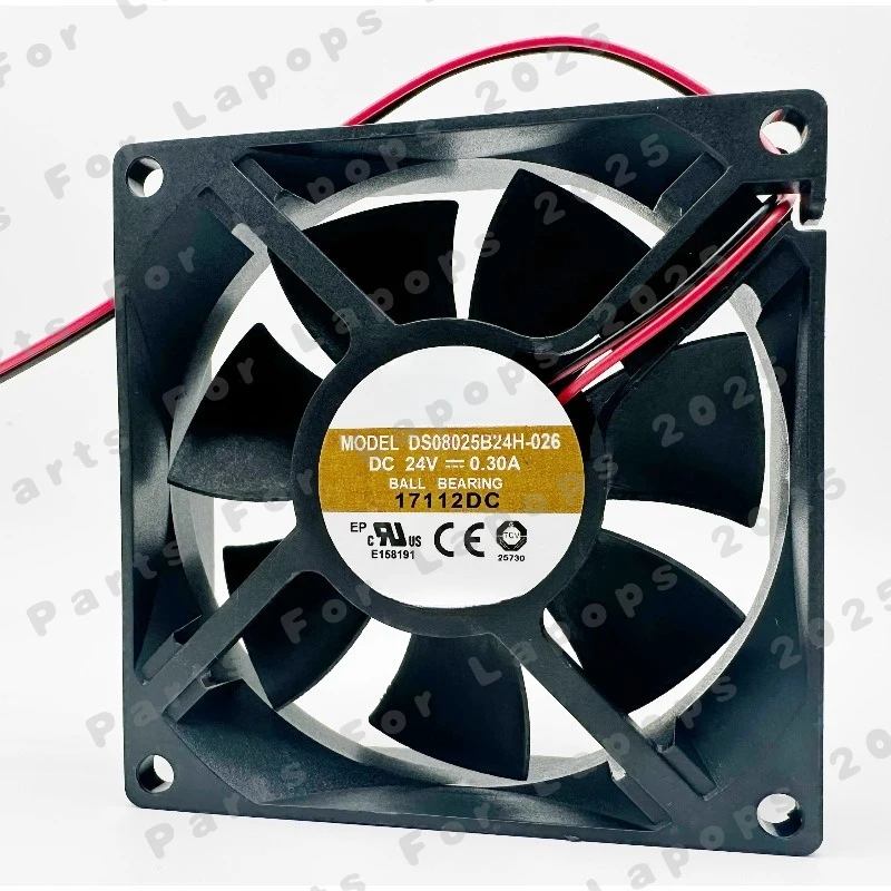 J For DS08025B24H 24V 0.40A 8CM New Frequency Converter Cooling Fan 1PCS 80×80×25mm
J For DS08025B24H 24V 0.40A 8CM New Frequency Converter Cooling Fan 1PCS 80×80×25mm
