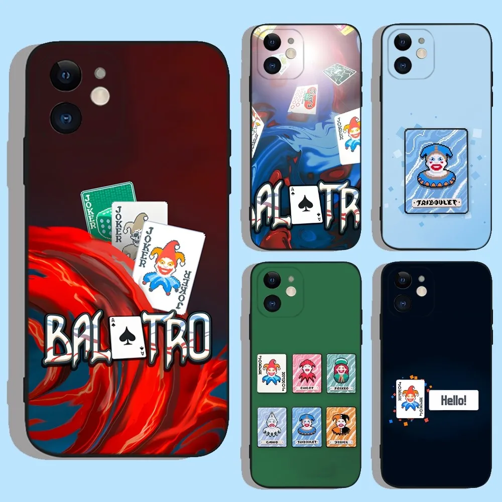Game B-BalatroS Card Phone Case For iPhone 16,15,14,13,12,11,XS,XR,X,8,7,Pro,Max,Plus,mini Silicone Black Cover
Game B-BalatroS Card Phone Case For iPhone 16,15,14,13,12,11,XS,XR,X,8,7,Pro,Max,Plus,mini Silicone Black Cover