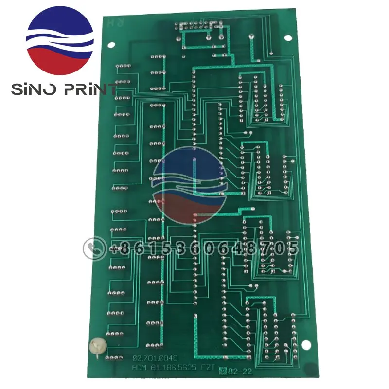 00.781.0848 81.186.5625 FZT Circuit Board For Heidelberg Offset Printing Machine Parts Printing Accessories
00.781.0848 81.186.5625 FZT Circuit Board For Heidelberg Offset Printing Machine Parts Printing Accessories