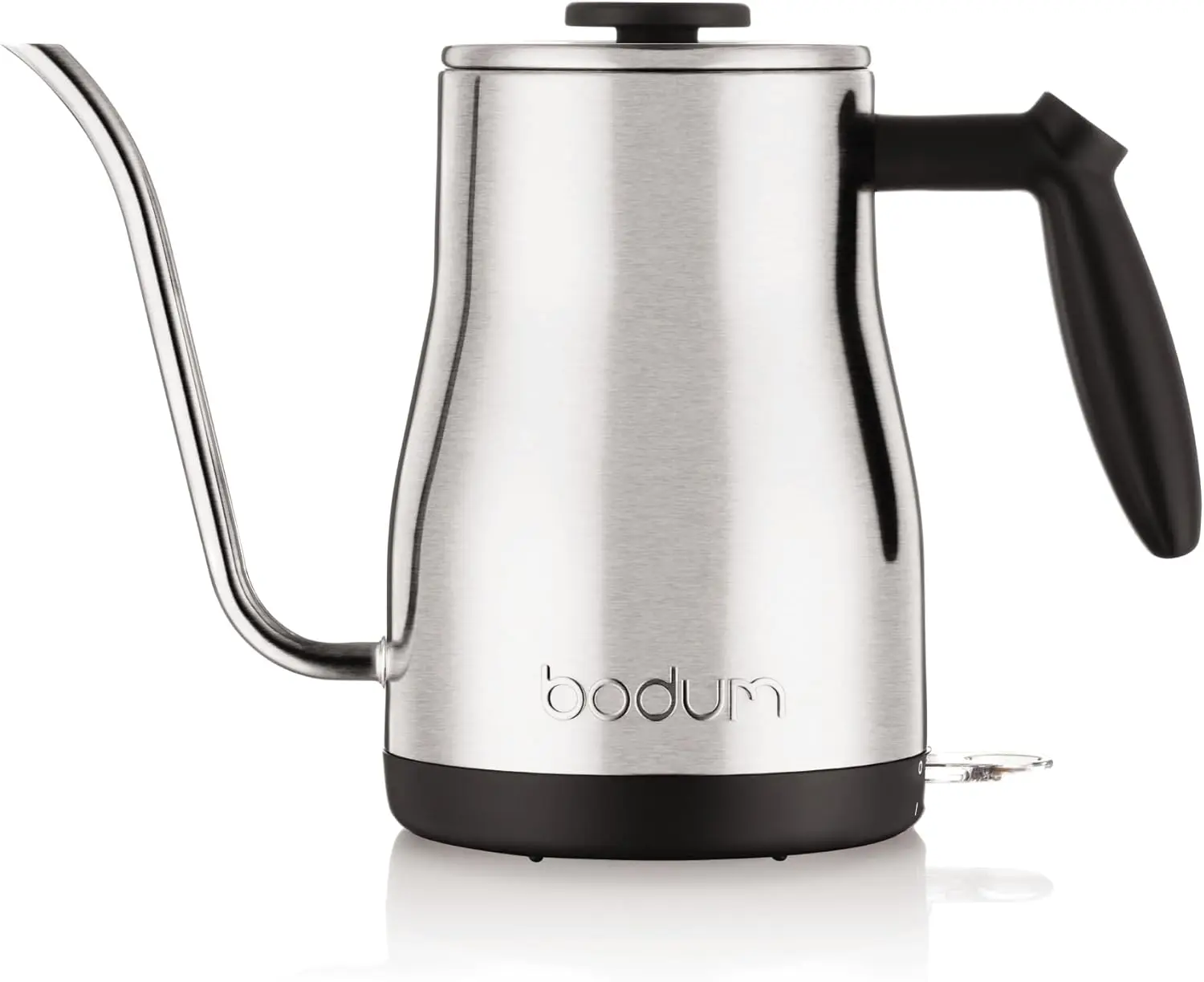 34oz Gooseneck Electric Kettle for Pour Over Coffee & Tea, Brushed Stainless Steel
34oz Gooseneck Electric Kettle for Pour Over Coffee & Tea, Brushed Stainless Steel