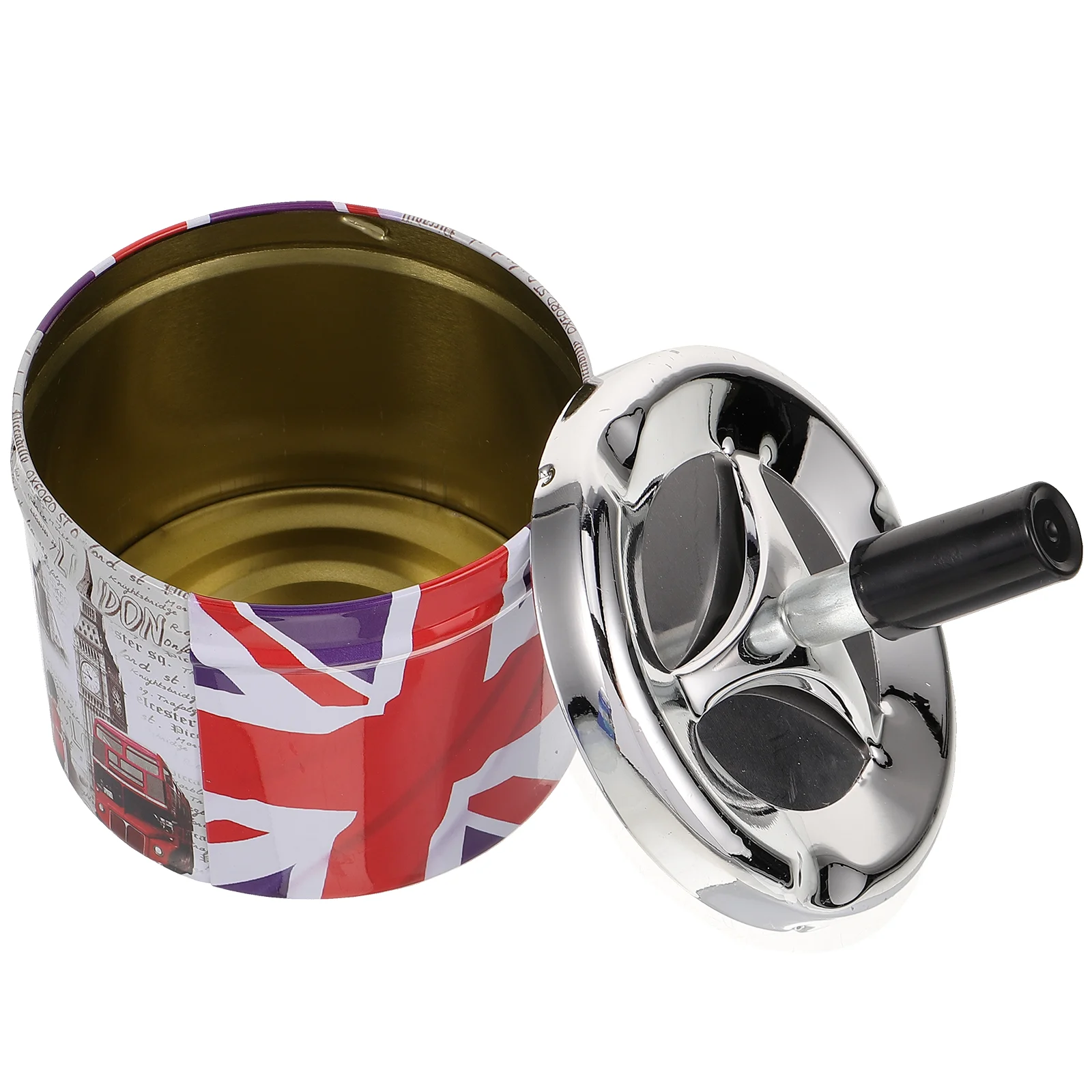Stainless Steel Automatic Extinguishing Ashtray Round Shape Windproof Desktop Holder for Smoker Creative Souvenir Gifts from UK
Stainless Steel Automatic Extinguishing Ashtray Round Shape Windproof Desktop Holder for Smoker Creative Souvenir Gifts from UK