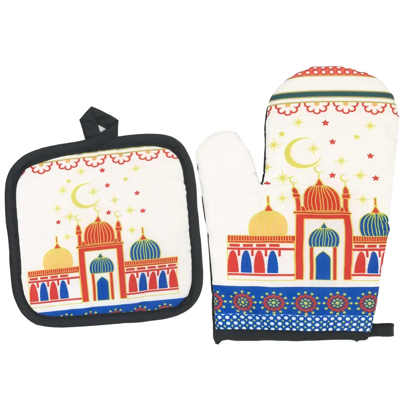 2 шт./компл. Eid mubarak Рамадан Kareem украшение барбекю аксессуары для выпечки микроволновая печь кухонная варежка термостойкие кухонные принадлежности
2 шт./компл. Eid mubarak Рамадан Kareem украшение барбекю аксессуары для выпечки микроволновая печь кухонная варежка термостойкие кухонные принадлежности