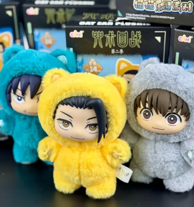 Горячая подлинная Jujutsu Kaisen Cat Ear Plushie Paradise Party Series слепая коробка виниловая кукла модная игрушка сумка кулон-сюрприз милый подарок
Горячая подлинная Jujutsu Kaisen Cat Ear Plushie Paradise Party Series слепая коробка виниловая кукла модная игрушка сумка кулон-сюрприз милый подарок