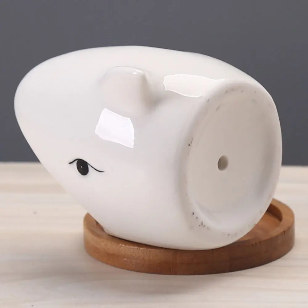 Flower Arrangement Container Ceramic Flower Pot Creative Cute Plant Pot with Base Cartoon Hydroponic Flower Holder Dried Flower
Flower Arrangement Container Ceramic Flower Pot Creative Cute Plant Pot with Base Cartoon Hydroponic Flower Holder Dried Flower