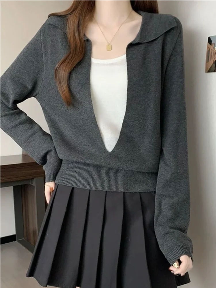 plus Size Women's Vintage Knitwear Long Sleeve Color Block Versatile Slimming Top Spring Autumn Fashionable Commute Style
plus Size Women's Vintage Knitwear Long Sleeve Color Block Versatile Slimming Top Spring Autumn Fashionable Commute Style
