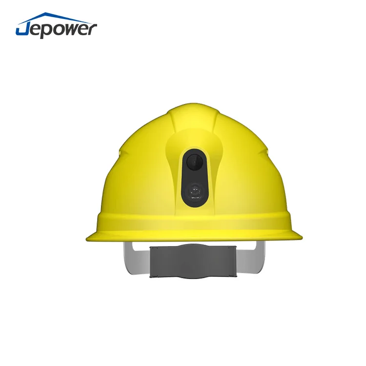Jepower Hot Sale Smart Helmet Hard Hat With Telecom Voice/video Recording Function 4G Network With GPS Locating
Jepower Hot Sale Smart Helmet Hard Hat With Telecom Voice/video Recording Function 4G Network With GPS Locating