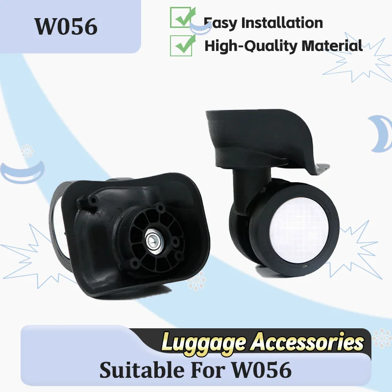 For W056 Luggage Replacement Spinner Wheels 360-degree Silent Rotation Durable Simple Installation Smooth Operation
For W056 Luggage Replacement Spinner Wheels 360-degree Silent Rotation Durable Simple Installation Smooth Operation
