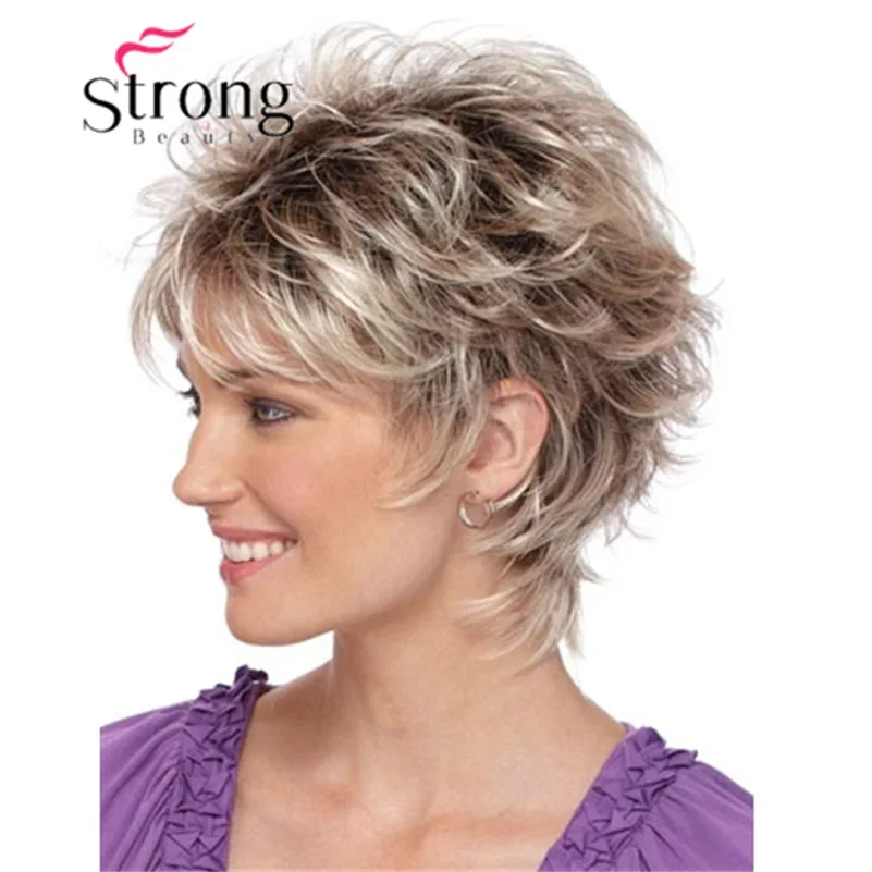 StrongBeauty Короткие парики для волос Ombre Светлый парик Choppy Layers Перевернутые концы Полностью синтетические парики заказ смешивания
StrongBeauty Короткие парики для волос Ombre Светлый парик Choppy Layers Перевернутые концы Полностью синтетические парики заказ смешивания