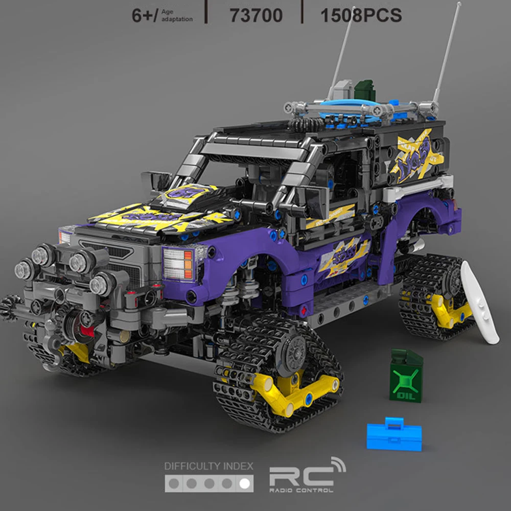 Техническое приложение Rc Vehicle Building Block 2,4 ГГц с дистанционным управлением Трек-грузовик Polar Adventure 4wd Car Orv Toys Фигурка Кирпич со светом
Техническое приложение Rc Vehicle Building Block 2,4 ГГц с дистанционным управлением Трек-грузовик Polar Adventure 4wd Car Orv Toys Фигурка Кирпич со светом