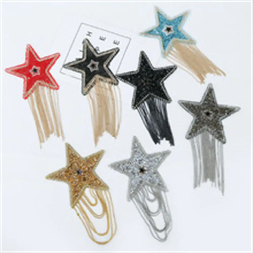 Craft Sequined Bling Sparkling Clothing Accessaries Embroidery Iron-on Patches Clothes Appliques
Craft Sequined Bling Sparkling Clothing Accessaries Embroidery Iron-on Patches Clothes Appliques