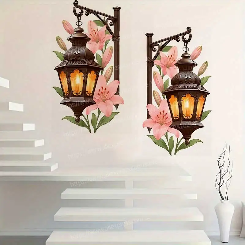 Atmosphere Lantern Wall Stickers for Bathroom Toilet Living Room Cabinet Doors & Windows Home Decorative Decals AA177
Atmosphere Lantern Wall Stickers for Bathroom Toilet Living Room Cabinet Doors & Windows Home Decorative Decals AA177