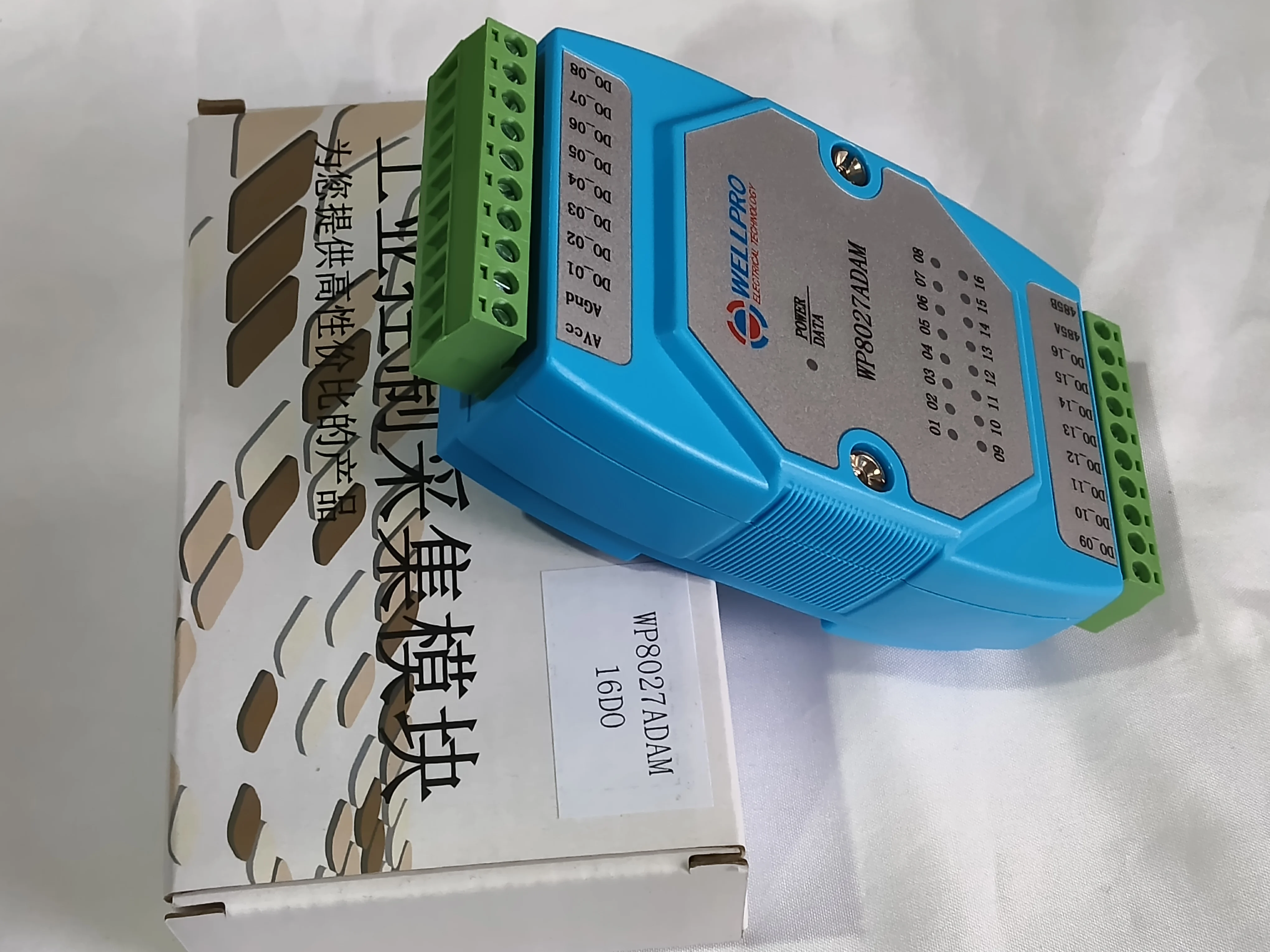 not RS232!RS485 only 16 channels 16 Digital output module Optocoupler isolated 16 DO RS485 MODBUS RTU communications WP8027ADAM
not RS232!RS485 only 16 channels 16 Digital output module Optocoupler isolated 16 DO RS485 MODBUS RTU communications WP8027ADAM