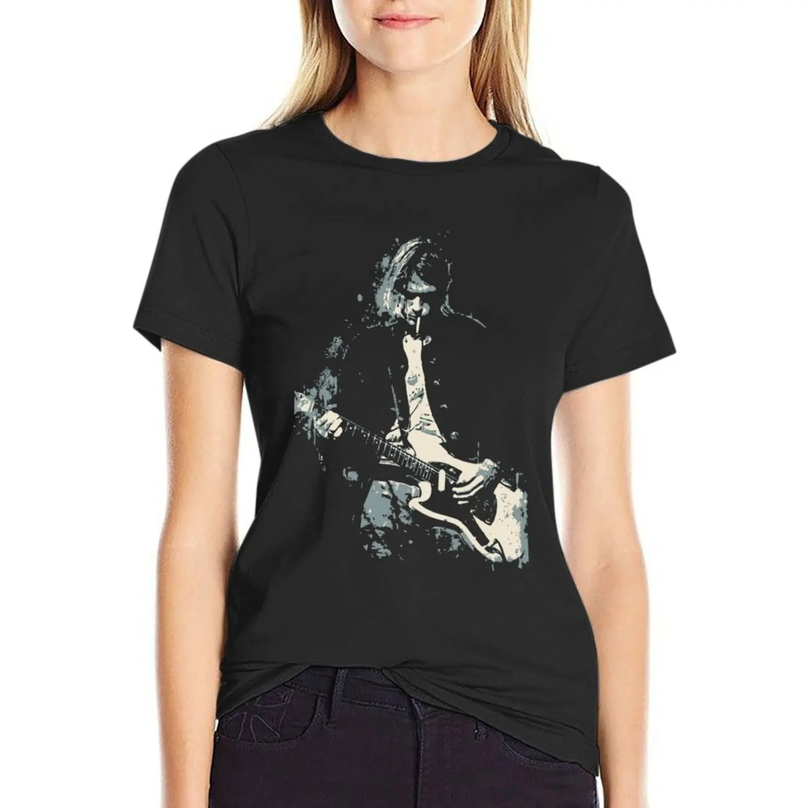 Kurt Cobain Guitar 2 T-Shirt oversized summer clothes animal print quick-drying Womens clothing
Kurt Cobain Guitar 2 T-Shirt oversized summer clothes animal print quick-drying Womens clothing