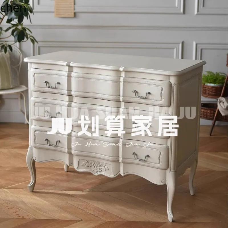 HTT Country Solid Wood Vintage Bedroom Chest of Drawers Hallway Storage Simple Small Apartment Living Room Organizer Cabinet
HTT Country Solid Wood Vintage Bedroom Chest of Drawers Hallway Storage Simple Small Apartment Living Room Organizer Cabinet