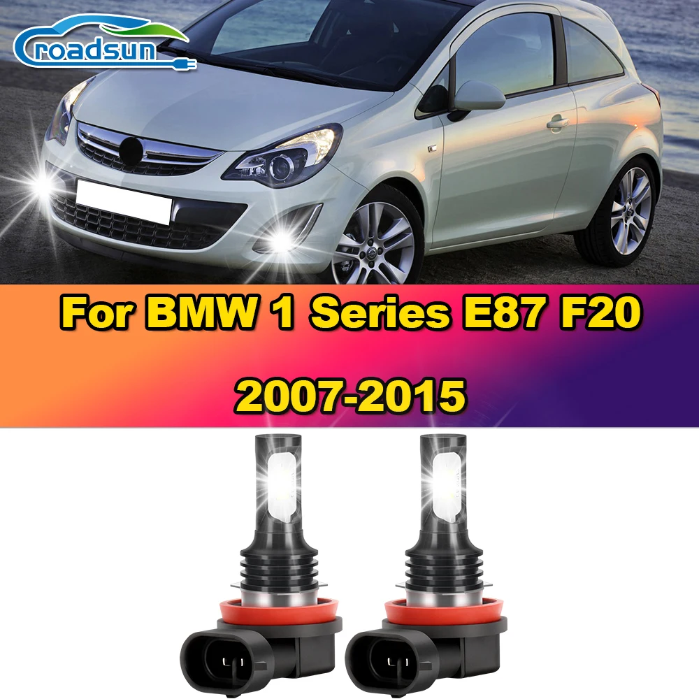 H11 LED Bulbs 12000LM Fog Lights 100W Plug And Play Fog Lamps 12V For BMW 1 Series E87 F20 2007-2010 2011 2012 2013 2014 2015
H11 LED Bulbs 12000LM Fog Lights 100W Plug And Play Fog Lamps 12V For BMW 1 Series E87 F20 2007-2010 2011 2012 2013 2014 2015