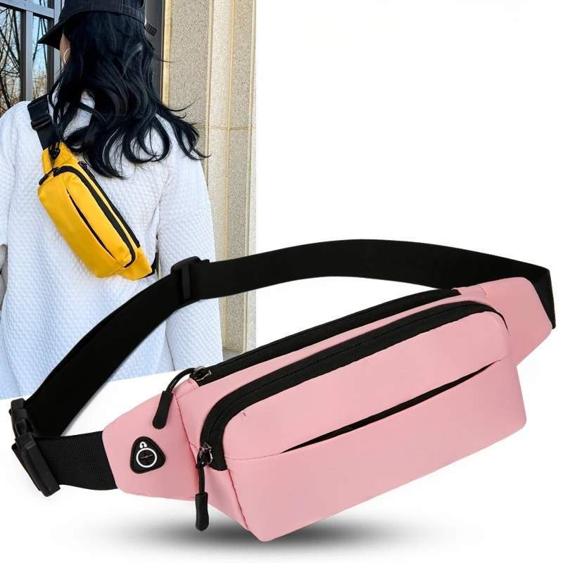 New Style Casual Men's and Women's Waist Bag, Headphone Hole, Multi-functional Crossbody Bag, Outdoor Large Capacity Chest Bag
New Style Casual Men's and Women's Waist Bag, Headphone Hole, Multi-functional Crossbody Bag, Outdoor Large Capacity Chest Bag