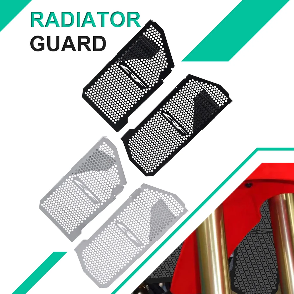 For Honda CRF450L CRF450X 2019-2024 CRF450RL 2021 2022 2023 2024 Motorcycle Radiator Grill Guard Cover Water Tank Protection
For Honda CRF450L CRF450X 2019-2024 CRF450RL 2021 2022 2023 2024 Motorcycle Radiator Grill Guard Cover Water Tank Protection