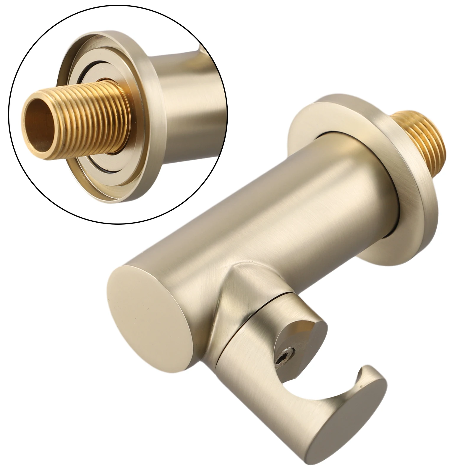 360 ° Вращающийся настенный держатель для душевой лейки, латунная конструкция премиум-класса, аксессуары для ванной комнаты, обустройство дома
360 ° Вращающийся настенный держатель для душевой лейки, латунная конструкция премиум-класса, аксессуары для ванной комнаты, обустройство дома