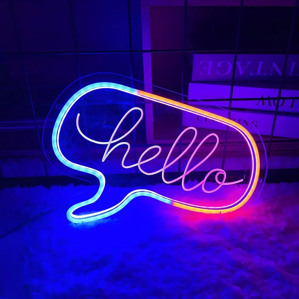 Hello Neon Sign гравировка личности Светодиодные лампы буквы для комнаты декор эстетика кофе бар неоновые украшения стен поддержка под заказ
Hello Neon Sign гравировка личности Светодиодные лампы буквы для комнаты декор эстетика кофе бар неоновые украшения стен поддержка под заказ