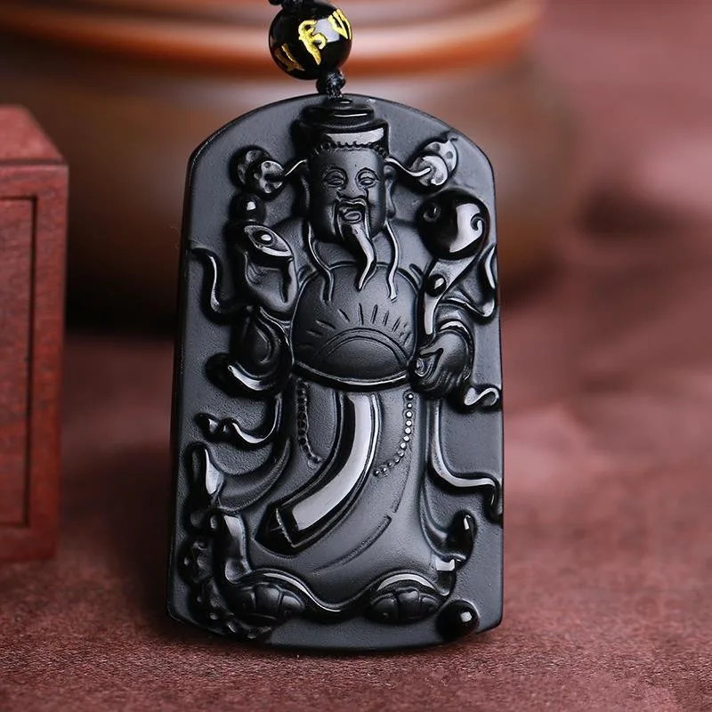 Natural Obsidian Hand Carved Fortune Jade Pendant Fashion Boutique Jewelry Men and Women Necklace Gift Accessories
Natural Obsidian Hand Carved Fortune Jade Pendant Fashion Boutique Jewelry Men and Women Necklace Gift Accessories