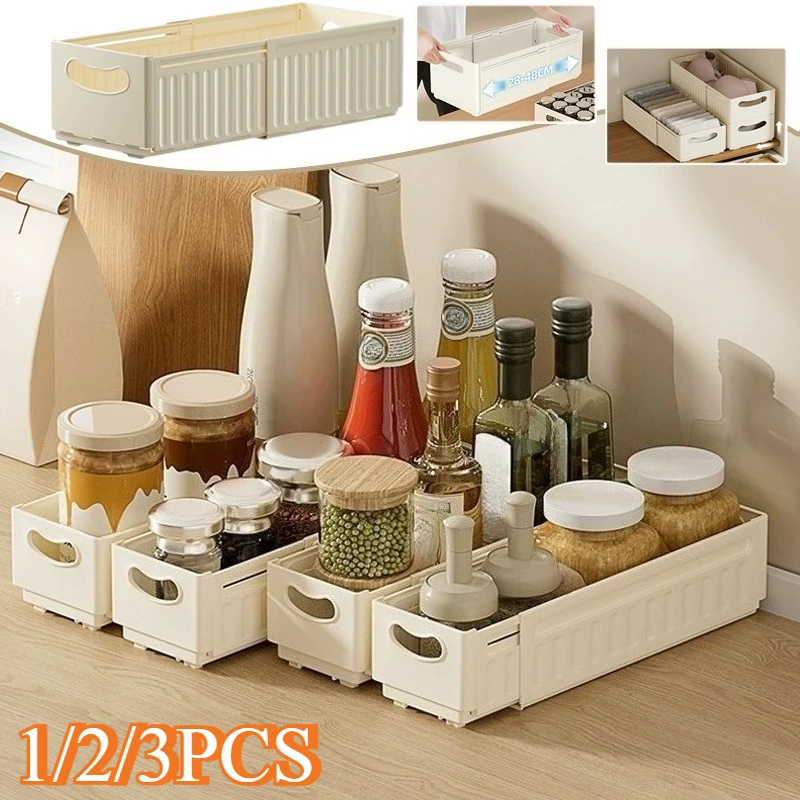 1/2/3 Multifunctional Expandable Drawer Style Storage Box for Cabinet Large-capacity Stackable Kitchen Organizer Space Saver 사물함
1/2/3 Multifunctional Expandable Drawer Style Storage Box for Cabinet Large-capacity Stackable Kitchen Organizer Space Saver 사물함