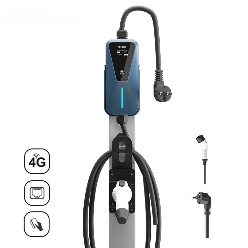 Portable EV Charger Level 2 3.5KW 16A 230V J1772 Type1 with Carry Bag
Portable EV Charger Level 2 3.5KW 16A 230V J1772 Type1 with Carry Bag