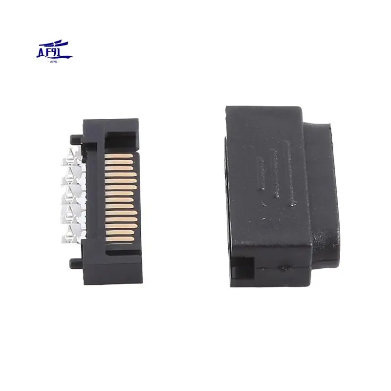 AF91-L29-Sata Разъем 5 отверстий SATA Мужской SATA Разъем последовательного порта 15P Разъем питания Корпус и корпус
AF91-L29-Sata Разъем 5 отверстий SATA Мужской SATA Разъем последовательного порта 15P Разъем питания Корпус и корпус