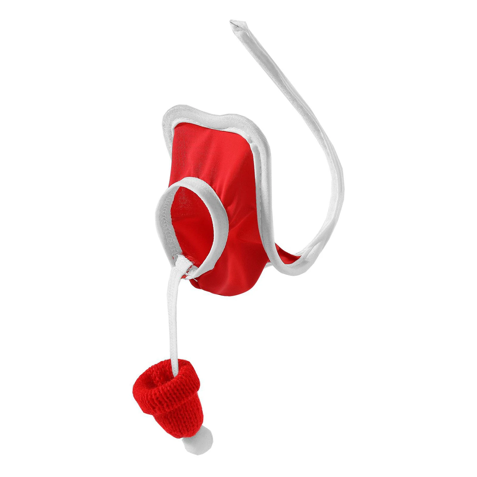 Men's Erotic Christmas Funny C-string Underwear Hollow-out Front with A Mini Hat Mini Briefs for Dating Night Couple Games
Men's Erotic Christmas Funny C-string Underwear Hollow-out Front with A Mini Hat Mini Briefs for Dating Night Couple Games