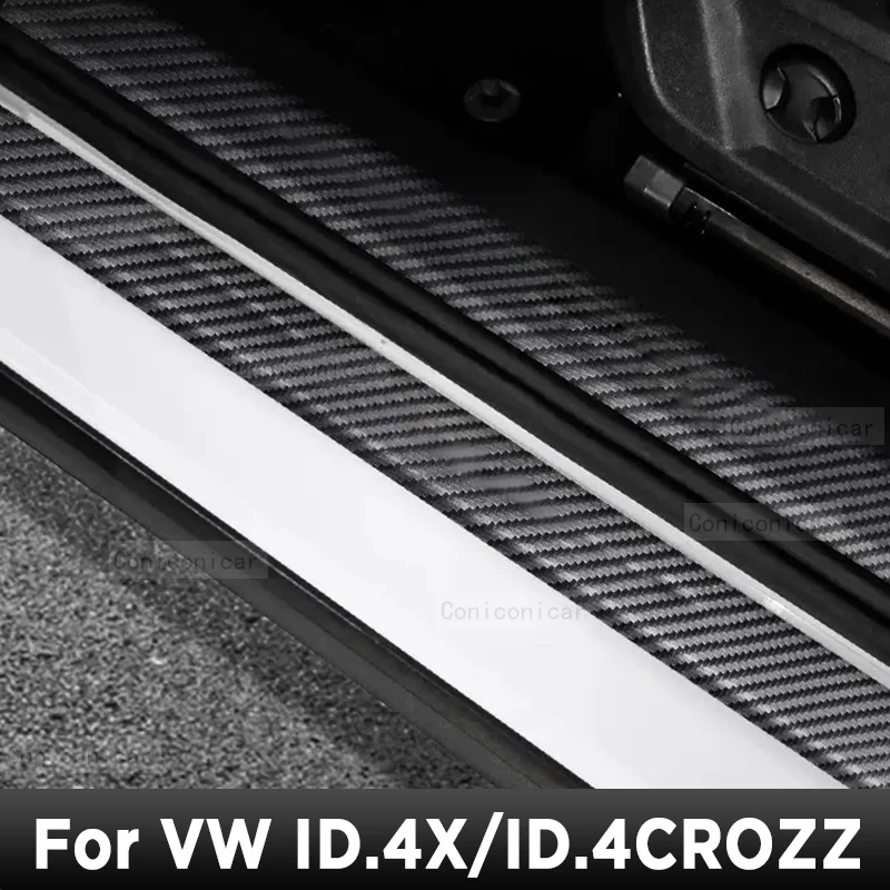 For VW ID.4X ID4CROZZ Car Door Sills Scuff Plate Threshold PU Protector Interior Imitation Carbon Fiber Sticker Accessories
For VW ID.4X ID4CROZZ Car Door Sills Scuff Plate Threshold PU Protector Interior Imitation Carbon Fiber Sticker Accessories