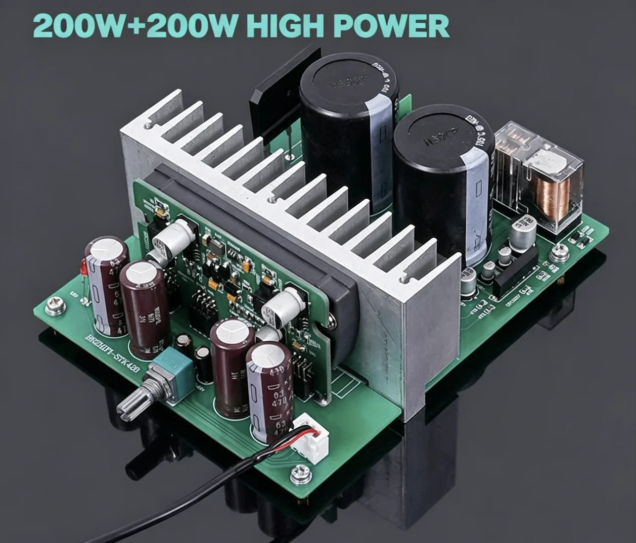 STK428-640 Thick Film Hi-Fi Amplifier Board 200W*2 Class D High Power Audio Amplifier
STK428-640 Thick Film Hi-Fi Amplifier Board 200W*2 Class D High Power Audio Amplifier