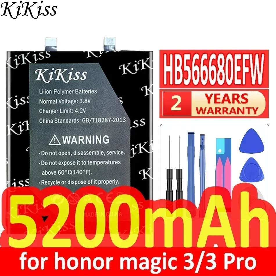 Stable For Huawei Honor Magic 3 3 Pro 3pro magic3 magic3 Pro 5200mAh HB566680EFW Mobile Phone Battery
Stable For Huawei Honor Magic 3 3 Pro 3pro magic3 magic3 Pro 5200mAh HB566680EFW Mobile Phone Battery