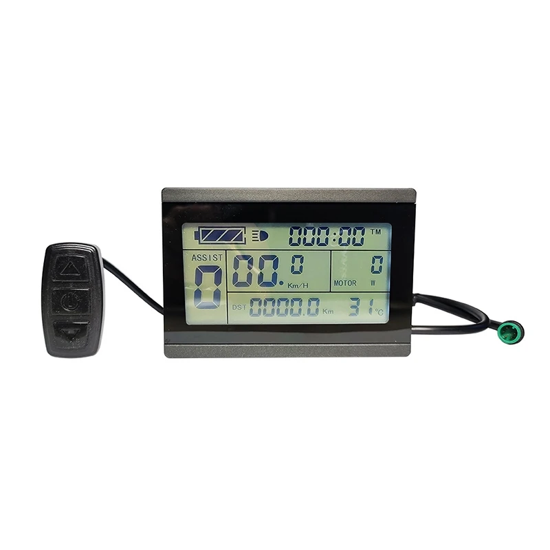 New Electric Parts 24V 36V 48V Intelligent KT LCD3 Electric Bicycle Bike E Bike Controller LCD Panel
New Electric Parts 24V 36V 48V Intelligent KT LCD3 Electric Bicycle Bike E Bike Controller LCD Panel