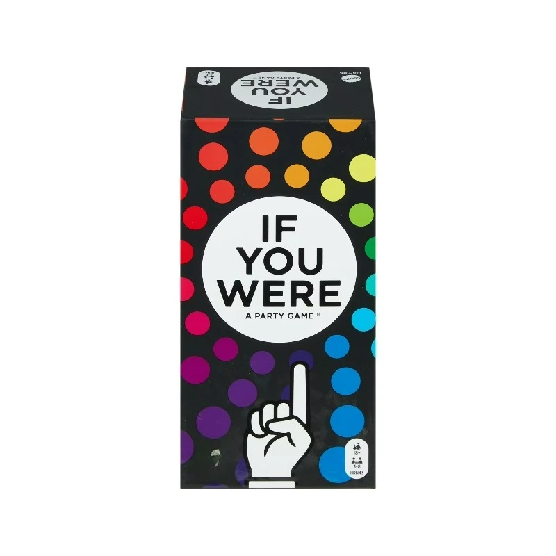 If You Were a Party Game Adult Party Game with Ridiculous Questions and Finger Voting
If You Were a Party Game Adult Party Game with Ridiculous Questions and Finger Voting