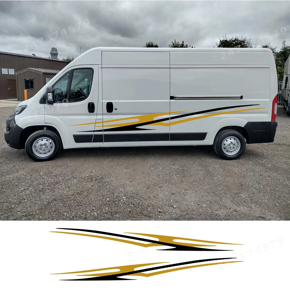 Car Stickers For Peugeot Boxer Citroen Jumper Fiat Ducato Camper Van Body Side Graphics Styling Stripes Vinyl Decals Accessories
Car Stickers For Peugeot Boxer Citroen Jumper Fiat Ducato Camper Van Body Side Graphics Styling Stripes Vinyl Decals Accessories