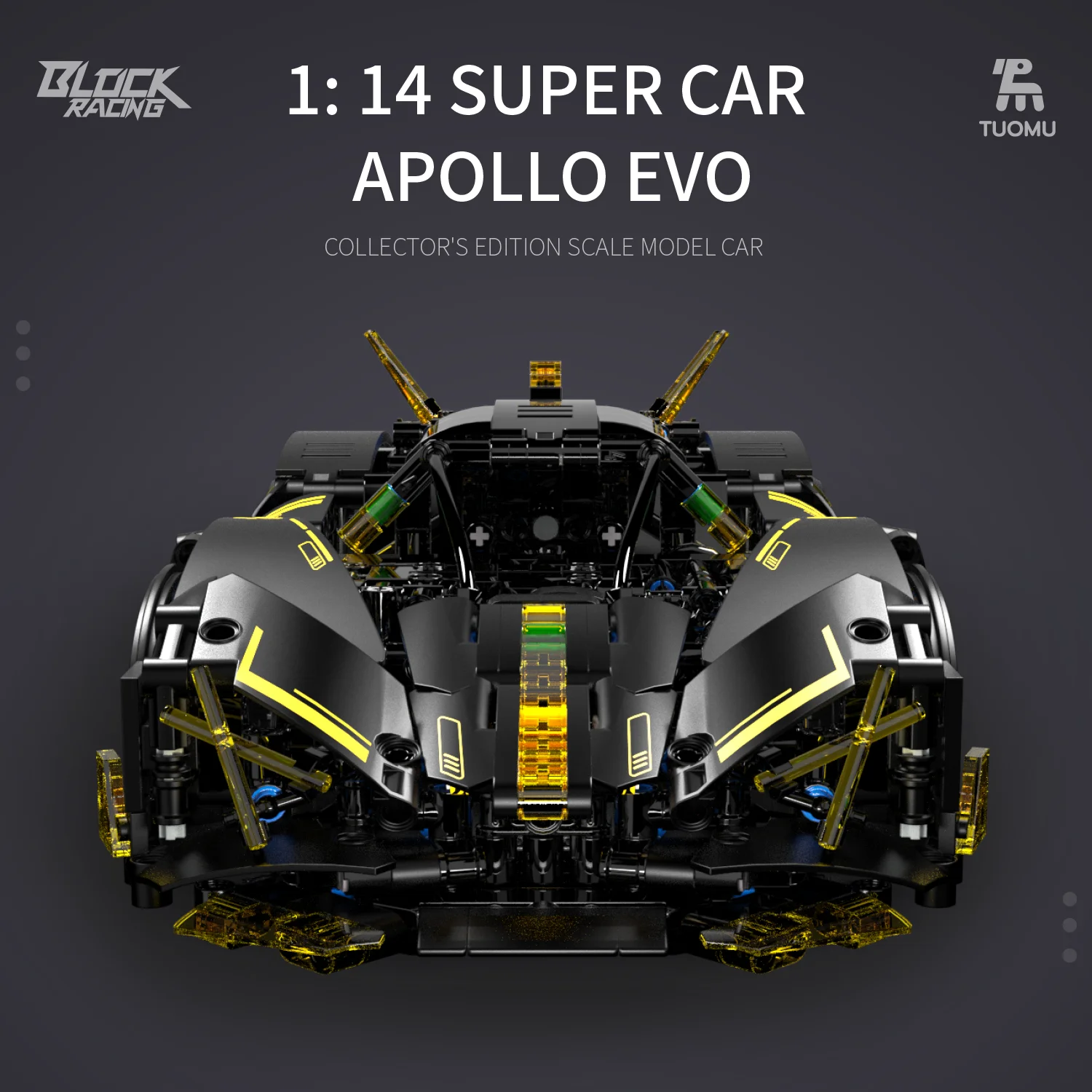 Lei Xing EVO Sports Car Building Block Model Decoration Creative Assembly Toy Boy Christmas Gift
Lei Xing EVO Sports Car Building Block Model Decoration Creative Assembly Toy Boy Christmas Gift