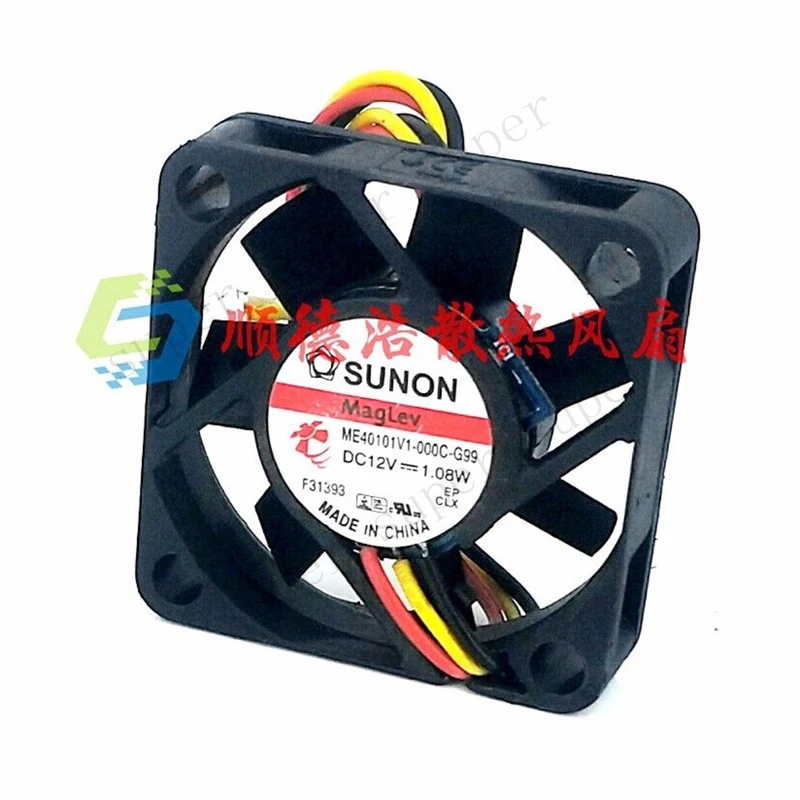 S+ SUNON ME40101V1-000C-G99 DC12V 1.08W cooling fan 4010 4CM 3wire
S+ SUNON ME40101V1-000C-G99 DC12V 1.08W cooling fan 4010 4CM 3wire