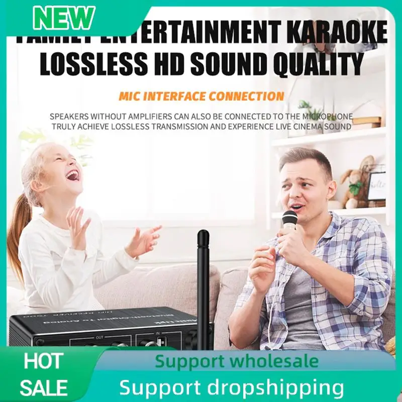 Solid DAC Bluetooth 5.3 Audio Receiver Digital To Analog Converter 3.5Mm AUX/RCA/Coaxial/USB U-Disk Karaoke Wireless Adapter
Solid DAC Bluetooth 5.3 Audio Receiver Digital To Analog Converter 3.5Mm AUX/RCA/Coaxial/USB U-Disk Karaoke Wireless Adapter