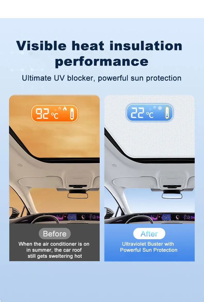 For GWM Tank 500 2025 2021~2024 P03 Car Sun Roof Sunshade Accessories Electrostatic Adsorption Sun Shade Visors Cover Auto Parts
For GWM Tank 500 2025 2021~2024 P03 Car Sun Roof Sunshade Accessories Electrostatic Adsorption Sun Shade Visors Cover Auto Parts