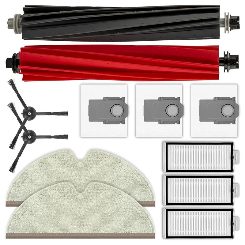 BISM Replacement Parts For Roborock Q5 Pro/ Q5 Pro+/ Q8 Max/ Q8 Max/ Q8 Max+ Vacuum Roller Side Brush Filter Mop Pad Dust Bag
BISM Replacement Parts For Roborock Q5 Pro/ Q5 Pro+/ Q8 Max/ Q8 Max/ Q8 Max+ Vacuum Roller Side Brush Filter Mop Pad Dust Bag