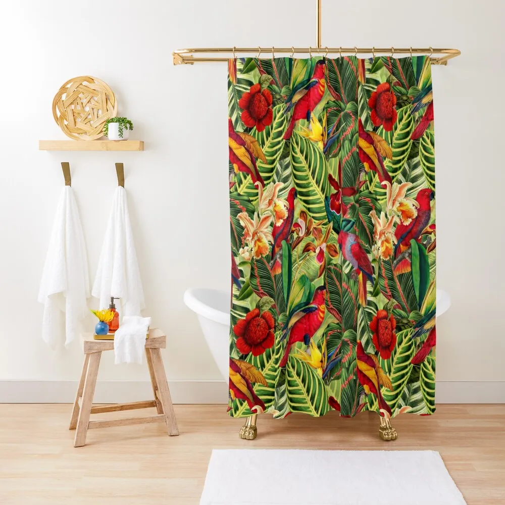 Vintage Tropical Bird Jungle Garden Shower Curtain Bathroom Decor For Bathrooms Modern Accessory Bathrooms Curtain
Vintage Tropical Bird Jungle Garden Shower Curtain Bathroom Decor For Bathrooms Modern Accessory Bathrooms Curtain