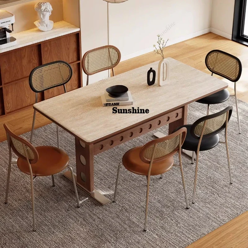 Длинный обеденный стол из массива дерева для небольшой квартиры, в стиле Баухаус, антикварный, для ресторана, домашний обеденный стол TJ
Длинный обеденный стол из массива дерева для небольшой квартиры, в стиле Баухаус, антикварный, для ресторана, домашний обеденный стол TJ