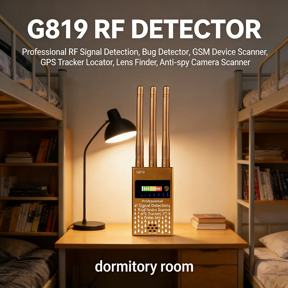 Professional Wireless RF Signal Detector Bug GSM Device Detects GPS Locator Tracker Lens Finder Radio Anti Candid Camera Scanner
Professional Wireless RF Signal Detector Bug GSM Device Detects GPS Locator Tracker Lens Finder Radio Anti Candid Camera Scanner
