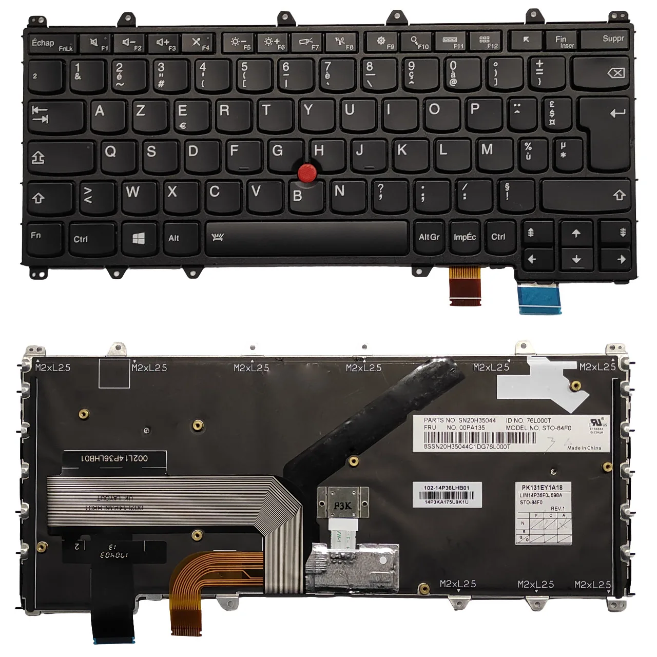 Новая французская клавиатура FR для ноутбука Lenovo Thinkpad Yoga 260X370 X380 с подсветкой
Новая французская клавиатура FR для ноутбука Lenovo Thinkpad Yoga 260X370 X380 с подсветкой