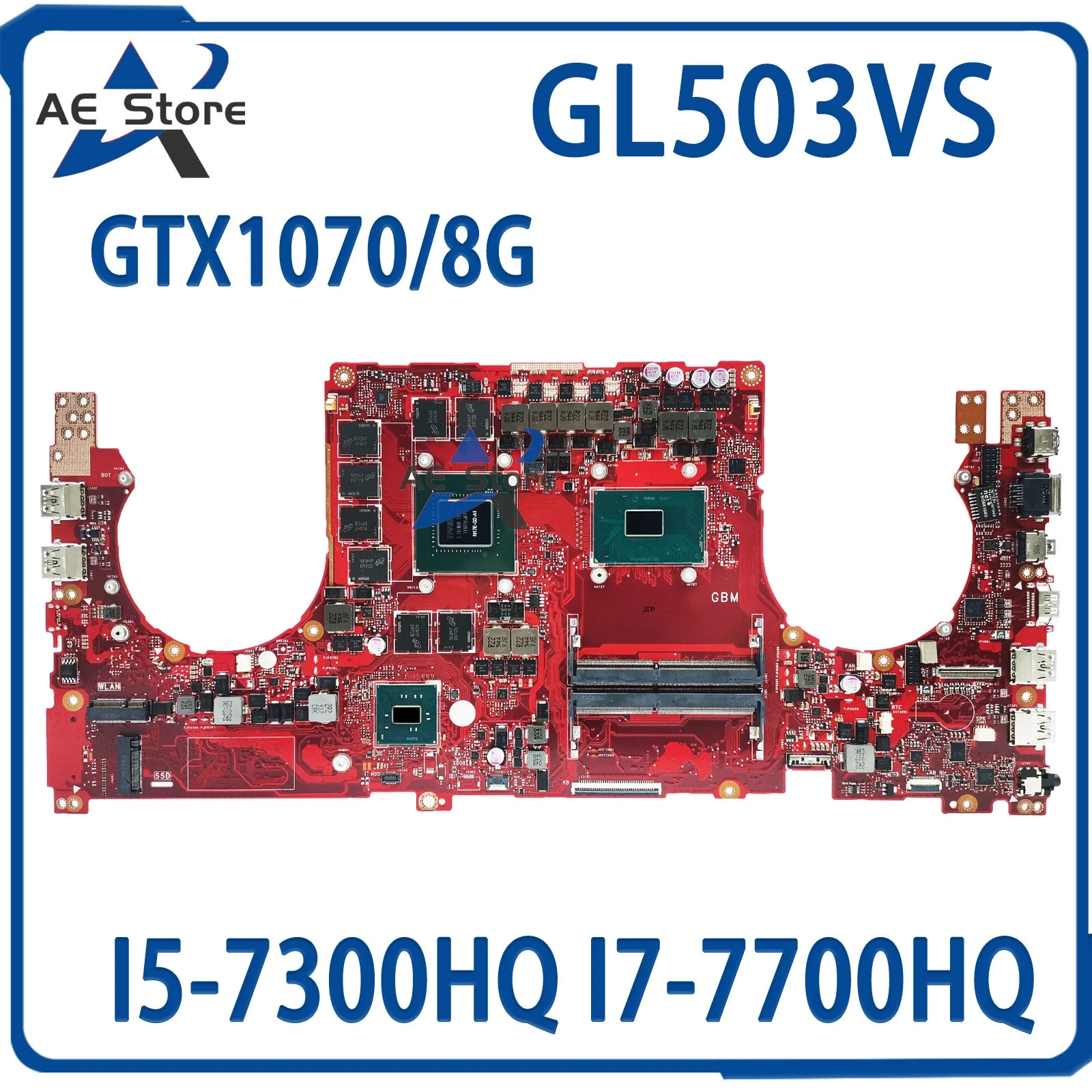 GL503VS For ASUS ROG Strix Scar Editi GL503V GL503 Motherboard i5 i7 GL503VM GL503VD GL503VKGL503VSR GL502VS GL504VS GL503VL
GL503VS For ASUS ROG Strix Scar Editi GL503V GL503 Motherboard i5 i7 GL503VM GL503VD GL503VKGL503VSR GL502VS GL504VS GL503VL