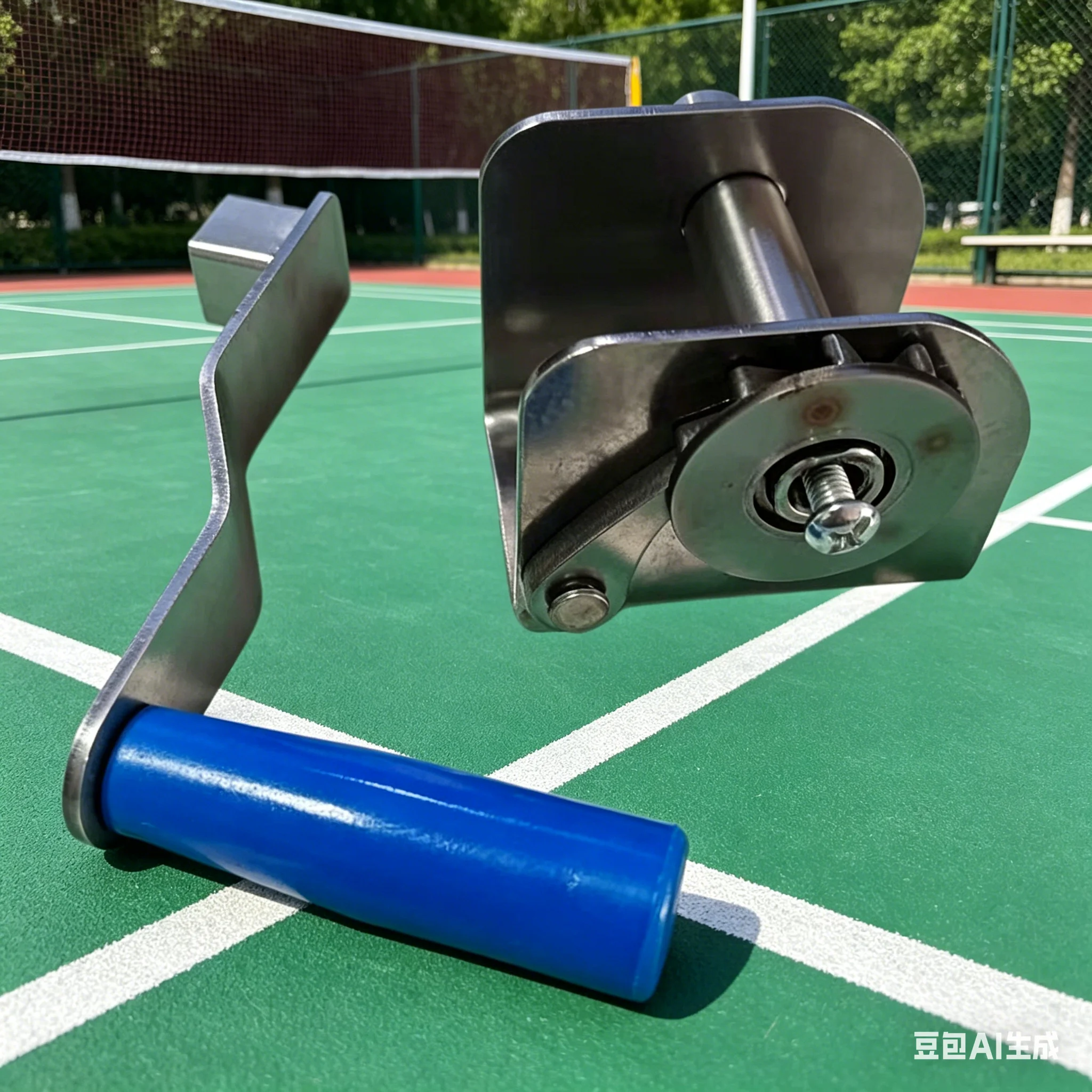1pc Badminton Tensioner Stainless Steel Hand Crank Column Wire Tightener For Badminton Tennis Net Gym Rope Winder Accessories
1pc Badminton Tensioner Stainless Steel Hand Crank Column Wire Tightener For Badminton Tennis Net Gym Rope Winder Accessories
