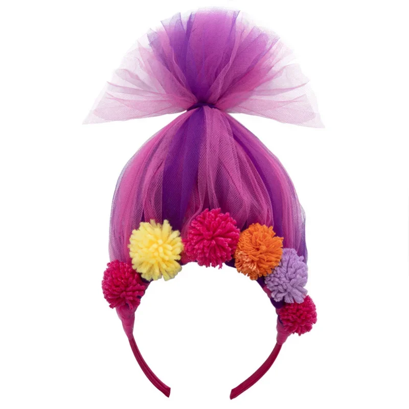 Girls Trolls Hair Headband Kids Birthday Party Cosplay Hair Accessories Gifts Hot Pink Princess Tulle Headband Halloween Costume
Girls Trolls Hair Headband Kids Birthday Party Cosplay Hair Accessories Gifts Hot Pink Princess Tulle Headband Halloween Costume
